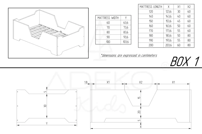 Enkelsäng BOX 1